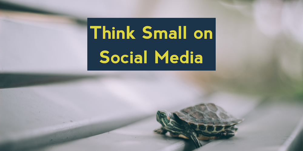 Think Small on Social Media